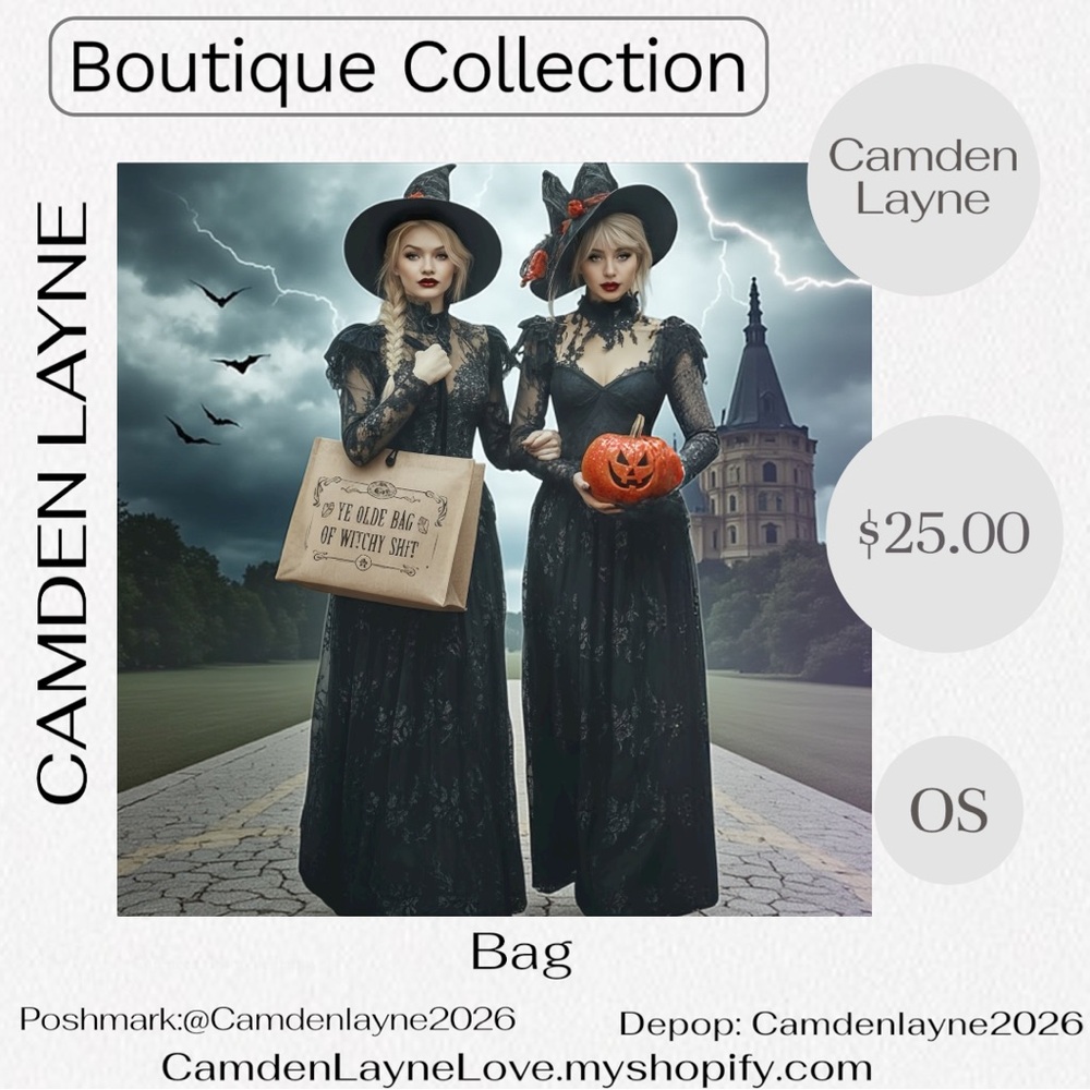 Camden Layne Elegant Jute Tote